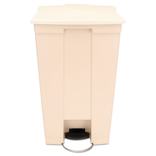 Picture of Legacy Step-On Receptacle, 23 gal, Polyethylene, Beige