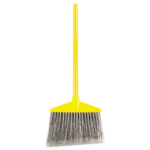 Picture of 7920014588208, Angled Large Broom, 46.78" Handle, Gray/yellow