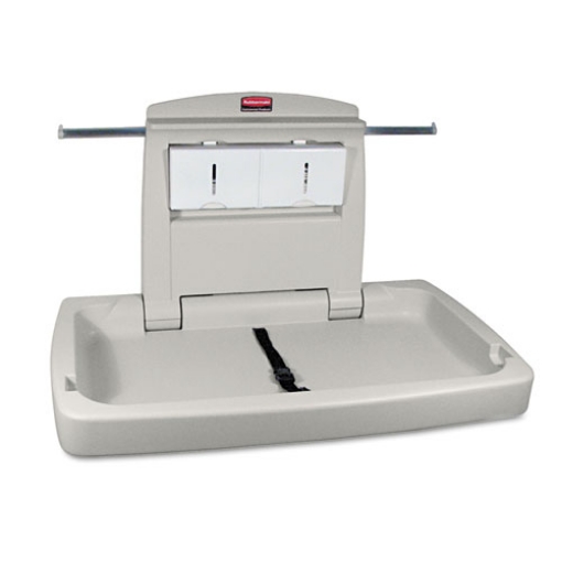 Picture of Sturdy Station 2 Baby Changing Table, 33.5 X 21.5, Platinum