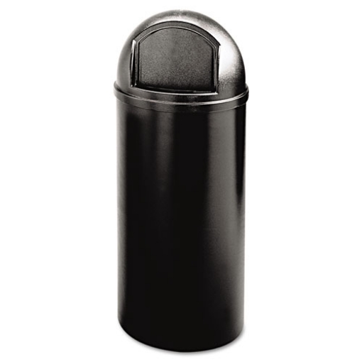 Picture of Marshal Classic Container, 15 gal, Plastic, Black