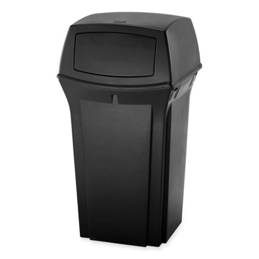 Picture of ranger fire-safe container, 45 gal, structural foam, black