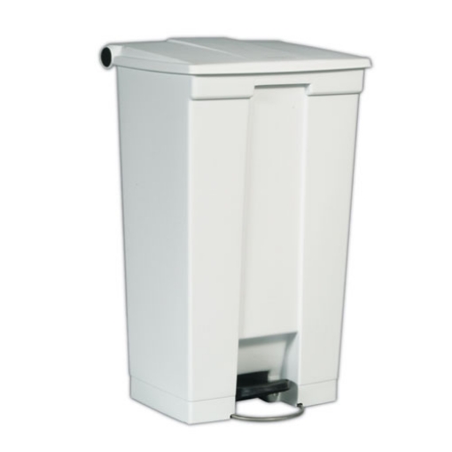 Picture of Legacy Step-On Receptacle, 23 gal, Plastic, White