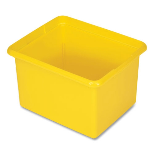 Picture of Organizing Bin, 30-Quart, Yellow, 2/Carton