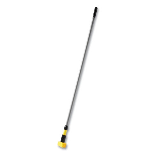 Picture of Fiberglass Gripper Mop Handle, 1" dia x 60", Gray/Yellow