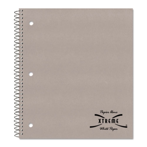 Picture of Single-Subject Wirebound Notebooks, Medium/College Rule, Randomly Assorted Kraft Covers, (80) 11 x 8.88 Sheets