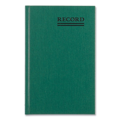 Picture of Emerald Series Account Book, Green Cover, 9.63 X 6.25 Sheets, 200 Sheets/book