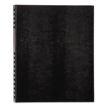 Picture of NotePro Notebook, 1-Subject, Medium/College Rule, Black Cover, (100) 11 x 8.5 Sheets