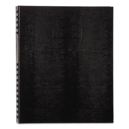 Picture of NotePro Notebook, 1-Subject, Medium/College Rule, Black Cover, (100) 11 x 8.5 Sheets