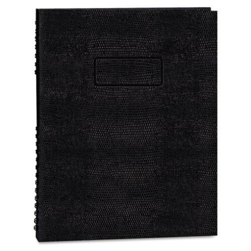 Picture of EcoLogix NotePro Executive Notebook, 1-Subject, Medium/College Rule, Black Cover, (100) 11 x 8.5 Sheets