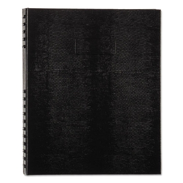 Picture of NotePro Notebook, 1-Subject, Medium/College Rule, Black Cover, (150) 11 x 8.5 Sheets