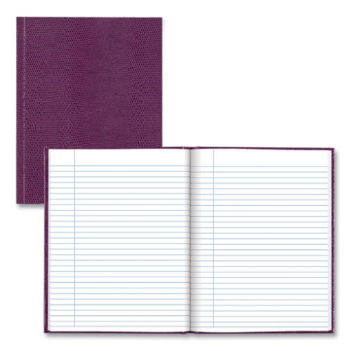 Picture of Executive Notebook, 1-Subject, Medium/College Rule, Grape Cover, (72) 9.25 x 7.25 Sheets