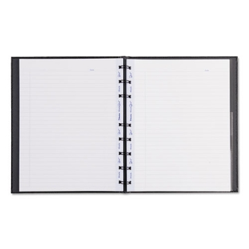 Picture of MiracleBind Notebook, 1-Subject, Medium/College Rule, Black Cover, (75) 9.25 x 7.25 Sheets