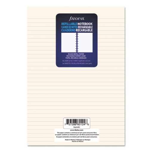 Picture of Notebook Refills, 8-Hole, 8.25 X 5.81, Narrow Rule, 32/pack