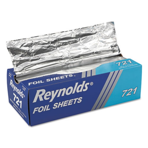 Picture of Pop-Up Interfolded Aluminum Foil Sheets, 12 X 10.75, Silver, 500/box