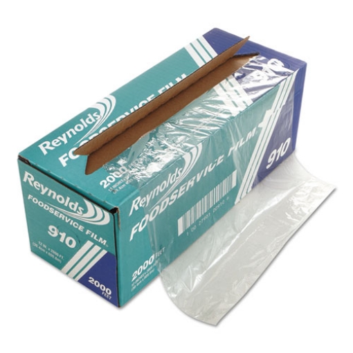 Picture of Pvc Film Roll With Cutter Box, 12" X 2,000 Ft, Clear