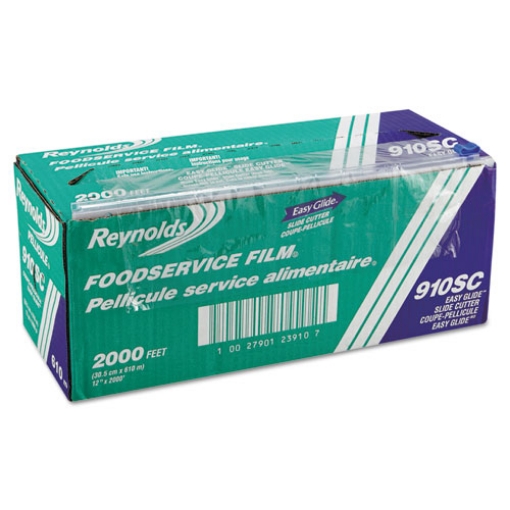 Picture of Pvc Food Wrap Film Roll In Easy Glide Cutter Box, 12" X 2,000 Ft, Clear