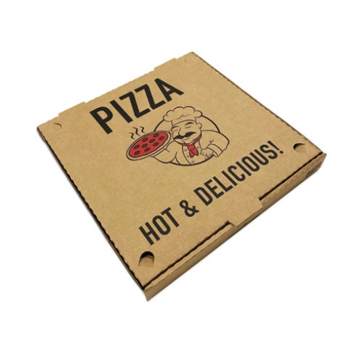 Picture of Pizza Boxes, 10 x 10 x 2, Kraft, Paper, 50/Pack