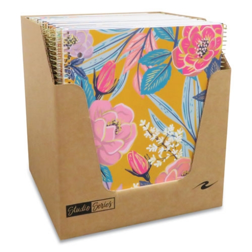 Picture of Studio Series Notebook, 1-Subject, College Rule, Assorted Covers Set 2, (70) 11 x 9 Sheets, 24/CT, Ships in 4-6 Business Days