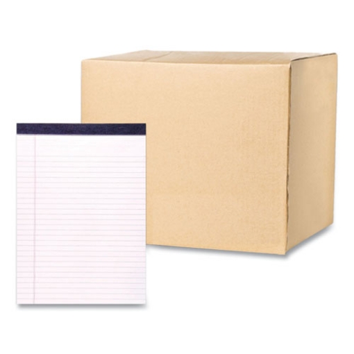 Picture of Legal Pad, 50 White 8.5 x 11 Sheets, 72/Carton, Ships in 4-6 Business Days