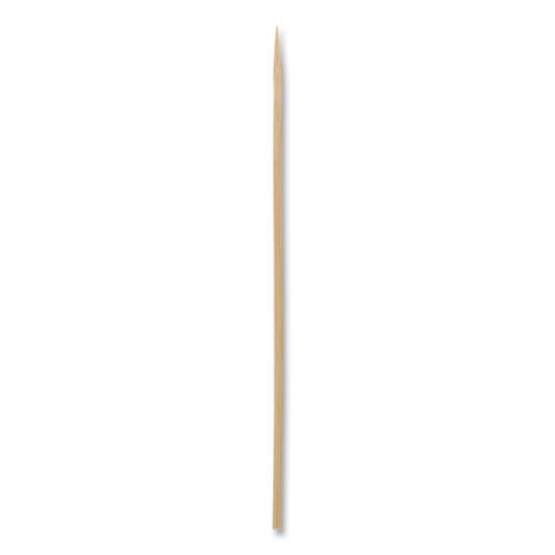 Picture of Bamboo Skewers, 6", Natural, 100/pack