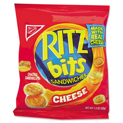 Picture of Ritz Bits, Cheese, 1.5 Oz Packs, 60/carton