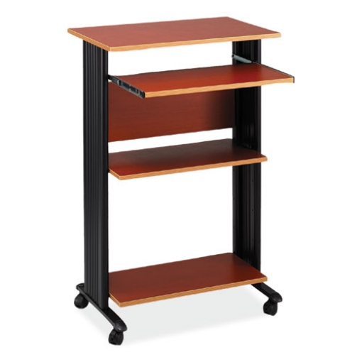 Picture of Muv Standing Desk, 29.5" x 22" x 45", Cherry, Ships in 1-3 Business Days