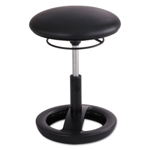 Picture of Twixt Desk Height Ergonomic Stool, Supports Up to 250 lb, 22.5" Seat Height, Black, Ships in 1-3 Business Days