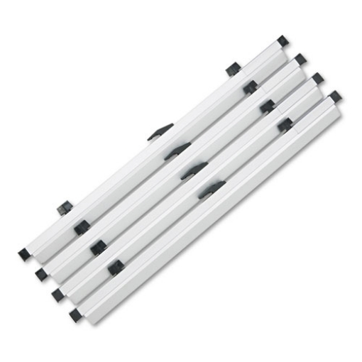 Picture of sheet file hanging clamps, 100 sheets per clamp, 24" length, 6/carton