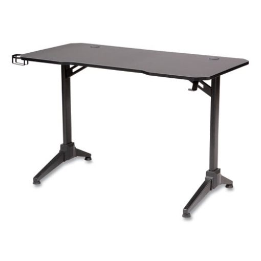 Picture of Ultimate Computer Gaming Desk, 47.2" x 23.6" x 29.5", Black/Black, Ships in 1-3 Business Days