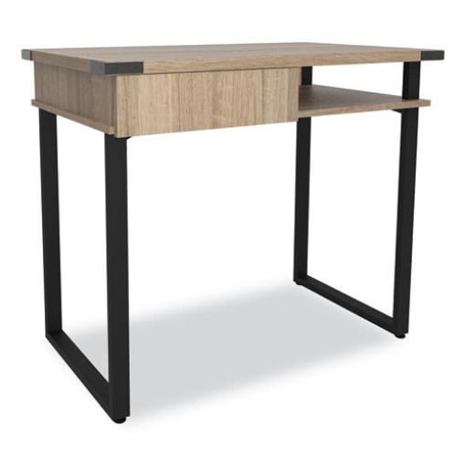 Picture of Mirella SOHO Desk with Drawer, 36.25" x 22.25" x 30", Black, Ships in 1-3 Business Days