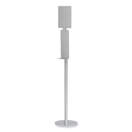 Picture of Hand Sanitizer Stand, 61.25 x 12 x 12, Silver, Ships in 1-3 Business Days