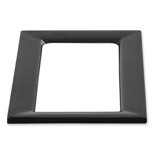 Picture of Mixx Recycling Center Lid, 9.87w x 19.87d x 0.62h, Black, Ships in 1-3 Business Days