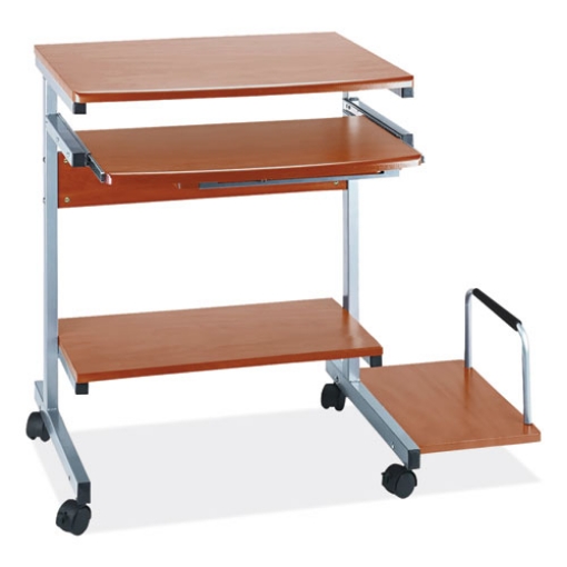 Picture of Eastwinds Series Portrait PC Desk Cart, 36" x 19.25" x 31", Medium Cherry, Ships in 1-3 Business Days