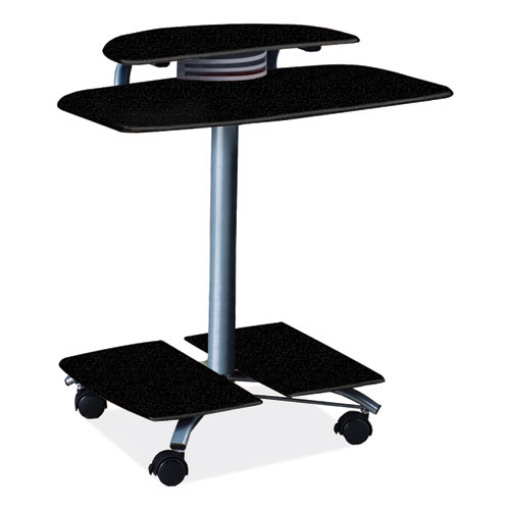 Picture of Eastwinds Series FPD Computer Table, 28.5" x 26" x 29.5", Anthracite, Ships in 1-3 Business Days