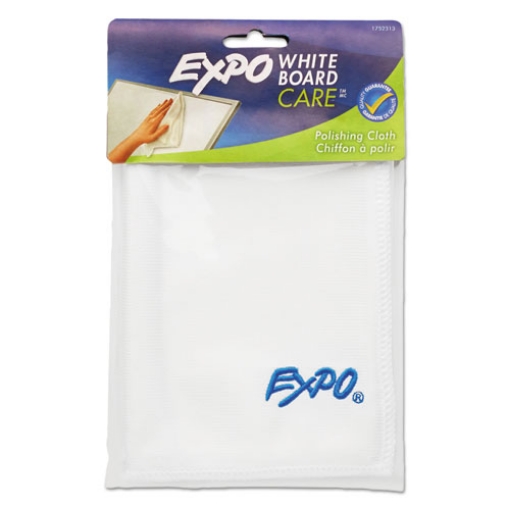 Picture of Microfiber Cleaning Cloth, 1-Ply, 12 x 12, Unscented, White