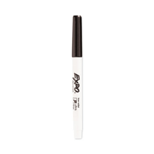 Picture of Low-Odor Dry-Erase Marker, Extra-Fine Bullet Tip, Black