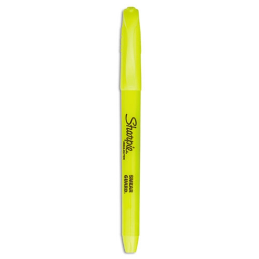 Picture of Pocket Style Highlighter Value Pack, Yellow Ink, Chisel Tip, Yellow Barrel, 36/pack
