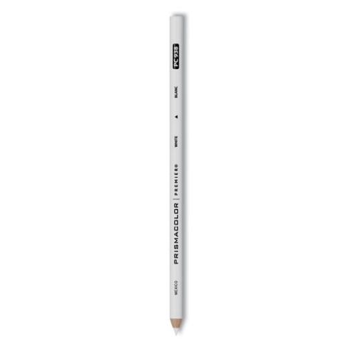 Picture of Premier Colored Pencil, 3 mm, 2B, White Lead, White Barrel, Dozen