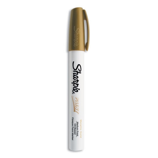 Picture of Permanent Paint Marker, Medium Bullet Tip, Gold