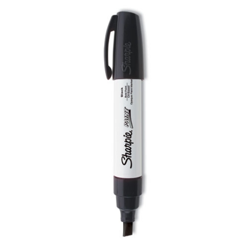 Picture of Permanent Paint Marker, Extra-Broad Chisel Tip, Black