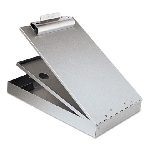 Picture of Cruiser Mate Aluminum Storage Clipboard, 1.5" Clip Capacity, Holds 8.5 x 11 Sheets, Silver