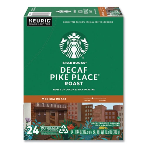 Picture of Pike Place Decaf Coffee K-Cups Pack, 24/box