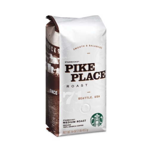 Picture of Coffee, Pike Place, 1 lb Bag, 6/Carton