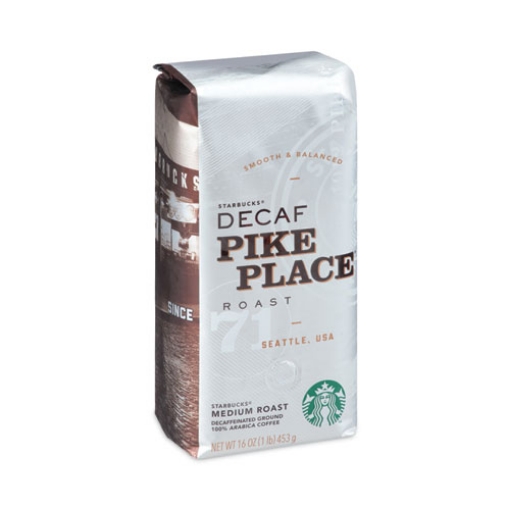 Picture of Coffee, Pike Place Decaf, 1 lb Bag, , 6/Carton