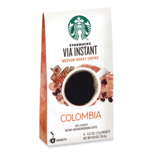 Picture of VIA Ready Brew Coffee, Colombia, 1.4 oz Packet, 8/Pack