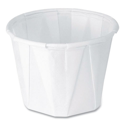 Picture of Paper Portion Cups, ProPlanet Seal, 1 oz, White, 250/Bag, 20 Bags/Carton