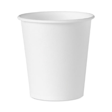 Picture of White Paper Water Cups, 3 Oz, 100/pack