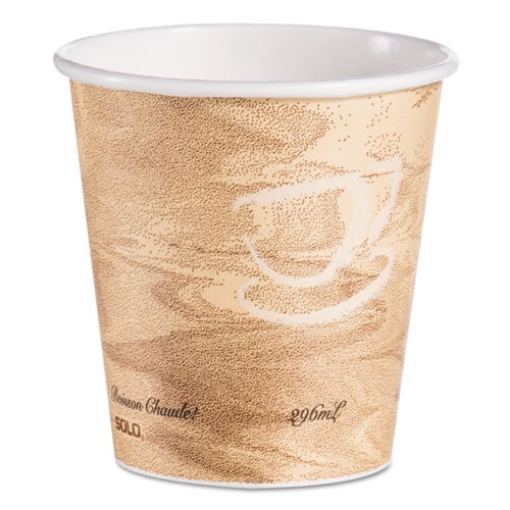 Picture of Mistique Hot Paper Cups, 10 Oz, Brown, 1,000/carton