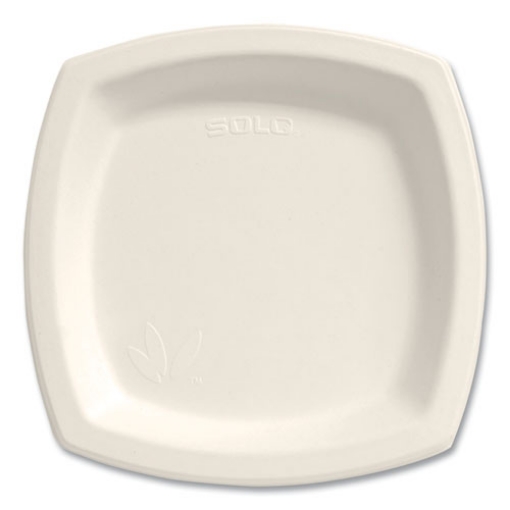 Picture of Bare Eco-Forward Sugarcane Dinnerware, Plate, 8.25" Dia, Ivory, 125/pack