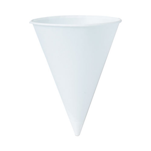 Picture of Cone Water Cups, ProPlanet Seal, Cold, Paper, 8 oz, White, 250/Bag, 10 Bags/Carton